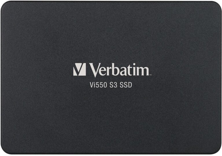 Внешний твердотельный накопитель (SSD) Verbatim Pocket 2TB (черный/синий)