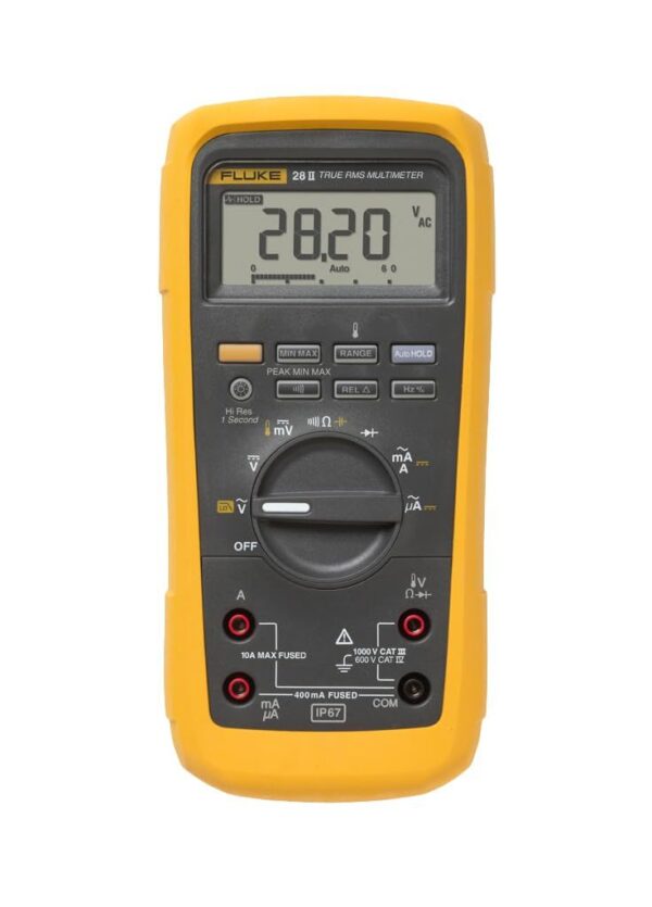 Промышленный мультиметр FLUKE 28 II/EUR, с функцией True-RMS