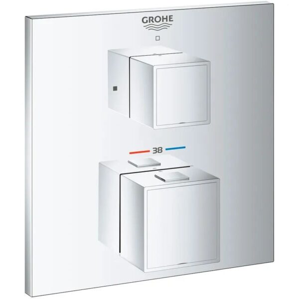 Смеситель Grohe Grohtherm Cube 24153000 с термостатом хром