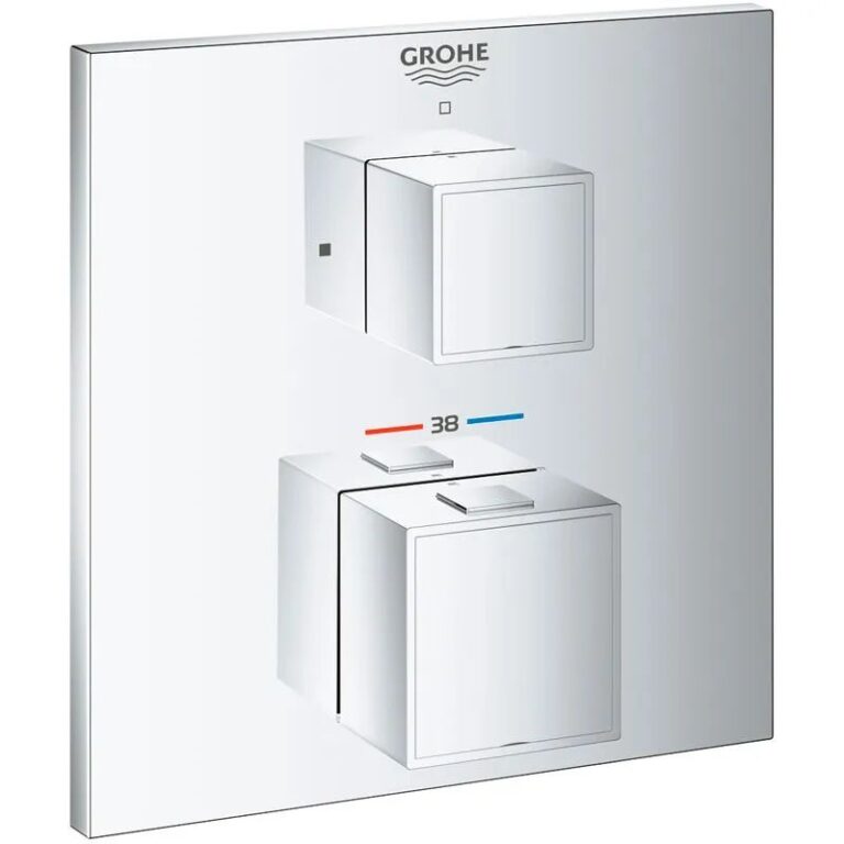Смеситель Grohe Grohtherm Cube 24153000 с термостатом хром