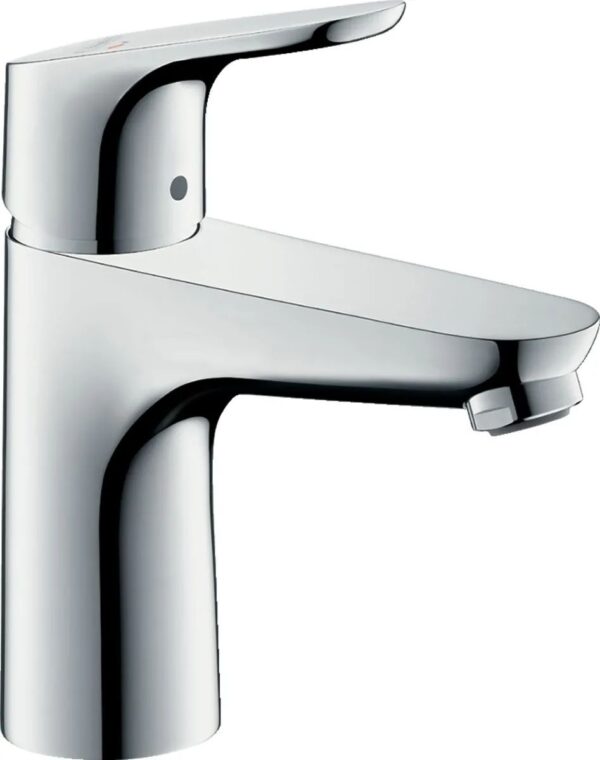Смеситель для раковины Hansgrohe Focus 100 CoolStart 31621000, со сливным гарнитуром, хром