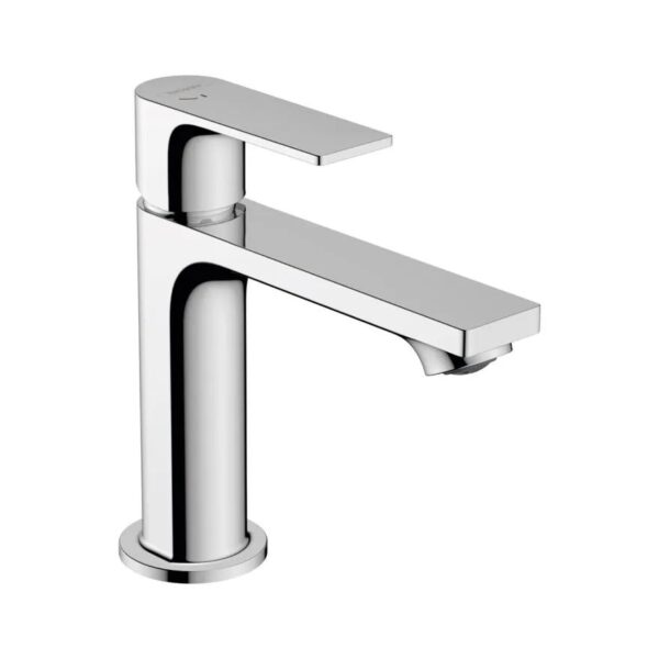 Смеситель для раковины Hansgrohe Rebris E 110 CoolStart 72559000 со сливным гарнитуром хром