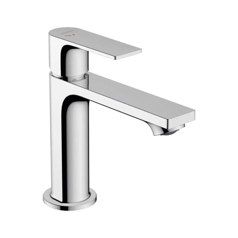 Смеситель для раковины Hansgrohe Rebris E 110 CoolStart 72559000 со сливным гарнитуром хром
