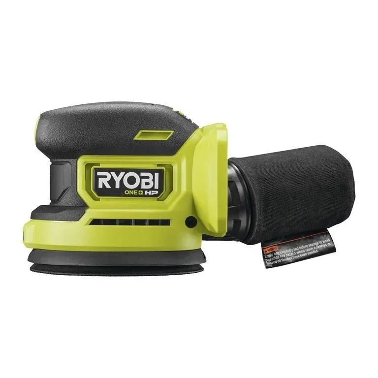 Аккумуляторная эксцентриковая шлифмашина Ryobi RROS18C-0 ONE+ HP 5133006186, без АКБ и ЗУ
