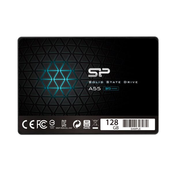 Внутренний SSD-диск Silicon Power Ace A55 128 ГБ 2.5" SATA3 6.0 Гбит/с (SP128GBSS3A55S25)