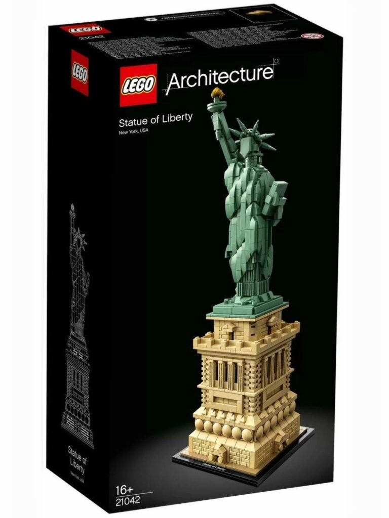Конструктор Architecture Статуя Свободы 21042, 1685 деталей