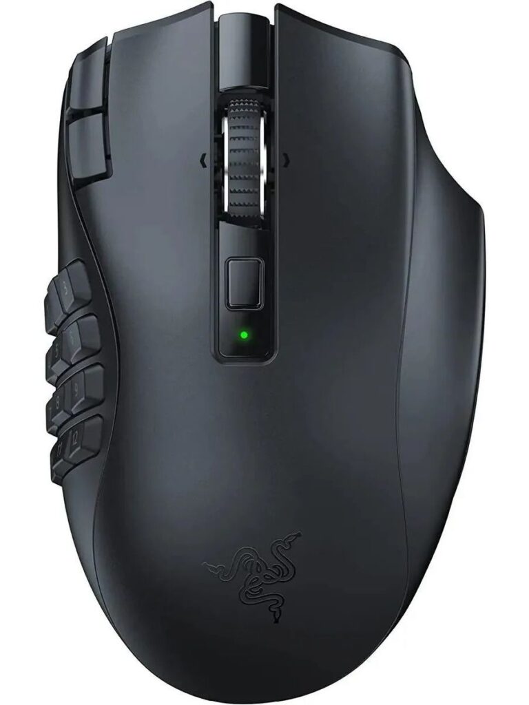 Беспроводная игровая мышь Razer Naga V2 HyperSpeed, черная