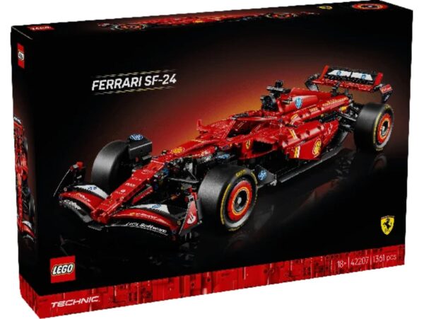 Конструктор TECHNIC Formula 1 Ferrari SF-24 F1 42207, 1361 детали