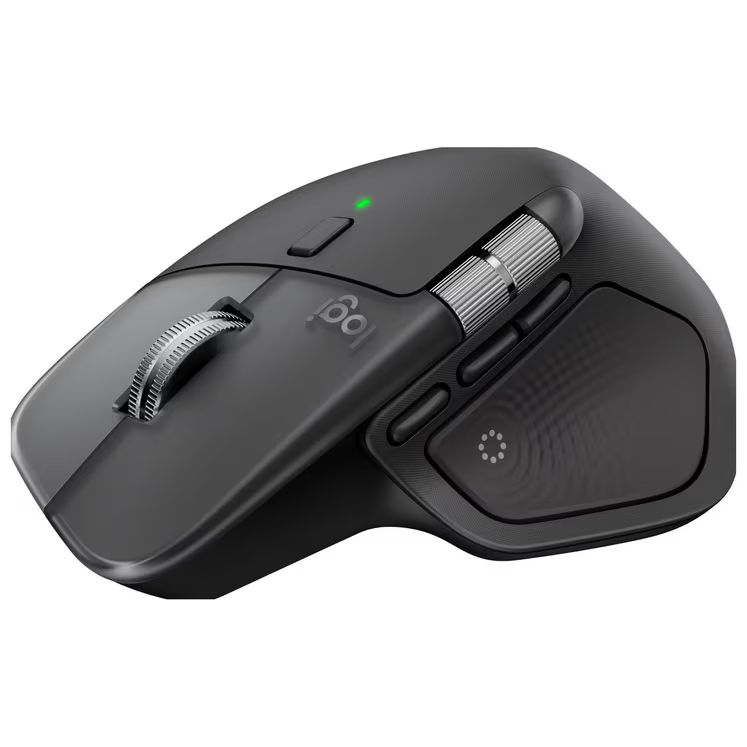 Мышь беспроводная Logi MX Master 4 For Mac Space Black(910-007577), черно-серый