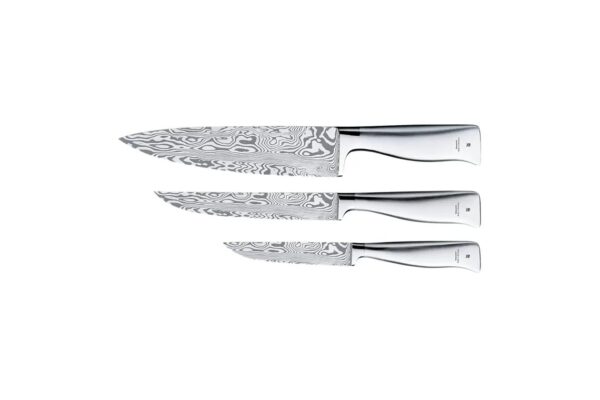 Набор ножей WMF Grand Gourmet Damasteel, 3 предмета