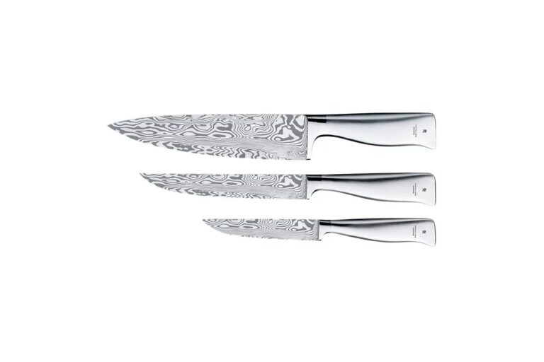 Набор ножей WMF Grand Gourmet Damasteel, 3 предмета