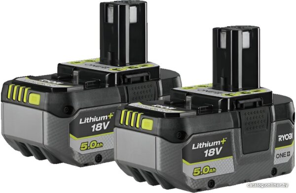 Набор из двух аккумуляторов Ryobi RB1850X2 5133005305, черный