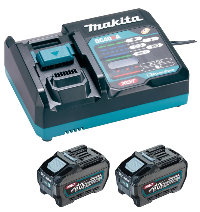 Набор аккумуляторов и зарядного устройства Makita 2xBL4050F + DC40RA (1911V6-0)