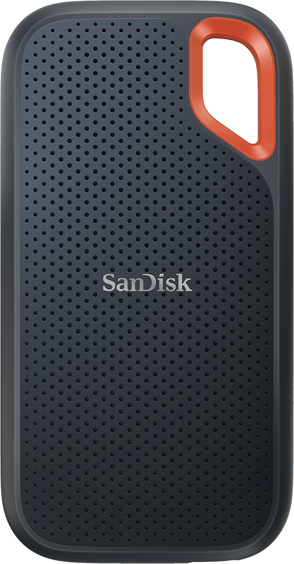 1 ТБ Внешний SSD SanDisk Extreme Portable V2, USB 3.2 Gen 2 Type-C, черный