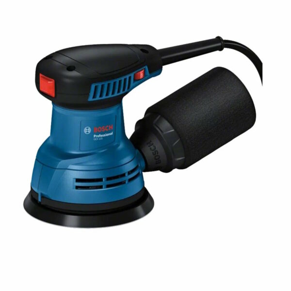 Эксцентриковая шлифовальная машина Bosch GEX 125 06013A8020, 290 Вт, диаметр диска 125 мм