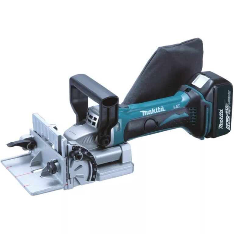 Ламельный фрезер Makita DPJ180RTJ, плавный пуск, сумка в комплекте