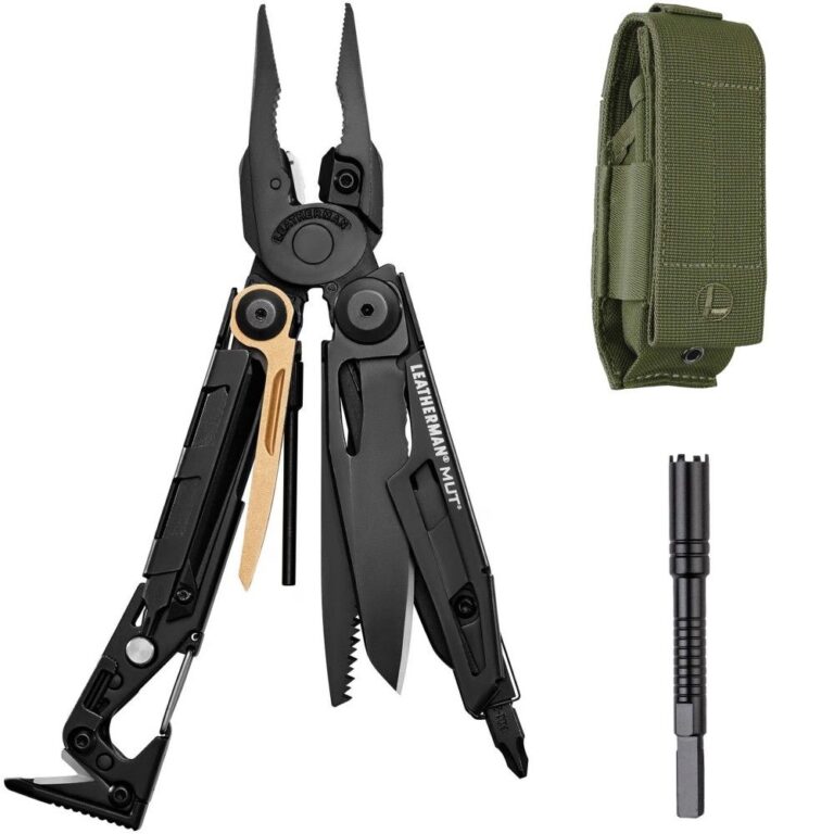 Мультитул Leatherman MUT Black (833084), 16 инструментов, MOLLE Green