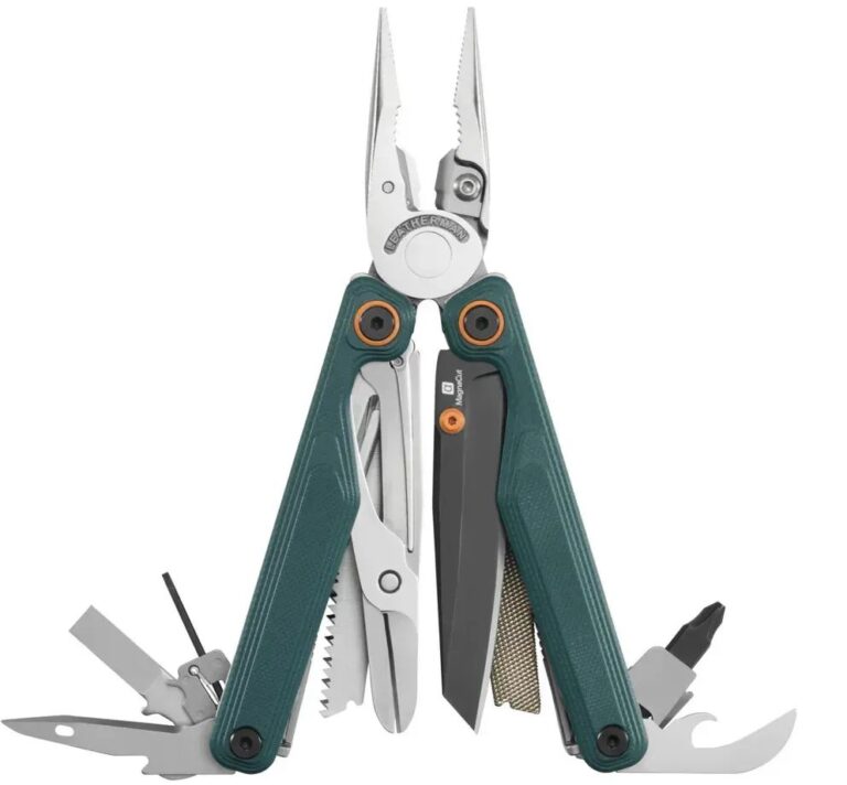 Мультитул с плоскогубцами Leatherman Wave Alpha Cascadia (833401), 16 инструментов