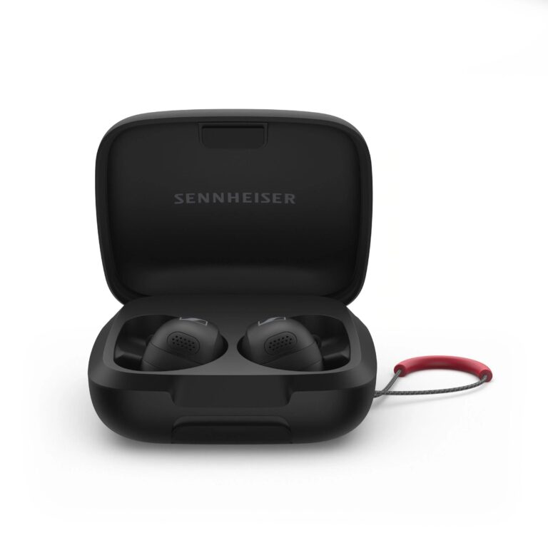 Наушники беспроводные с микрофоном Sennheiser Momentum Sport Polar Black (700304), черный