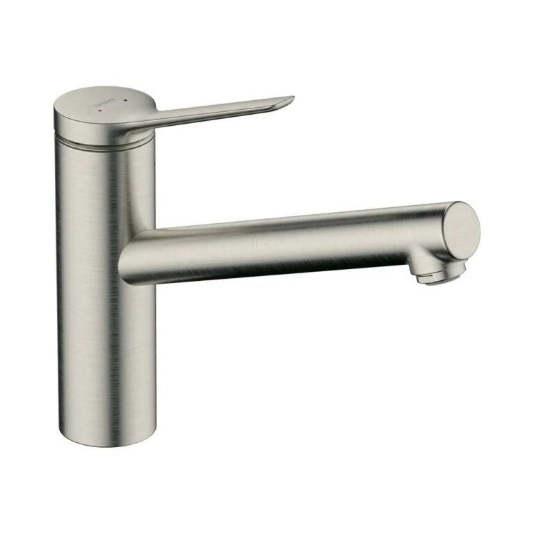 Кухонный смеситель однорычажный Hansgrohe Zesis M33 150 1jet 74802800, сталь
