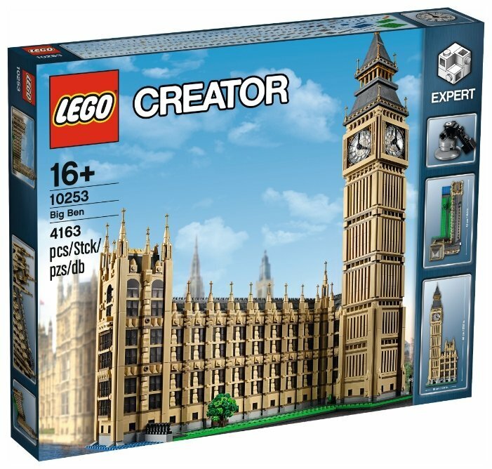 Конструктор Creator Биг Бен 10253, 4163 детали