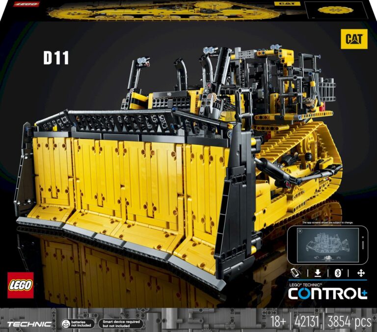 Конструктор Technic Бульдозер Cat D11 на дистанционном управлении 42131, 3854 детали