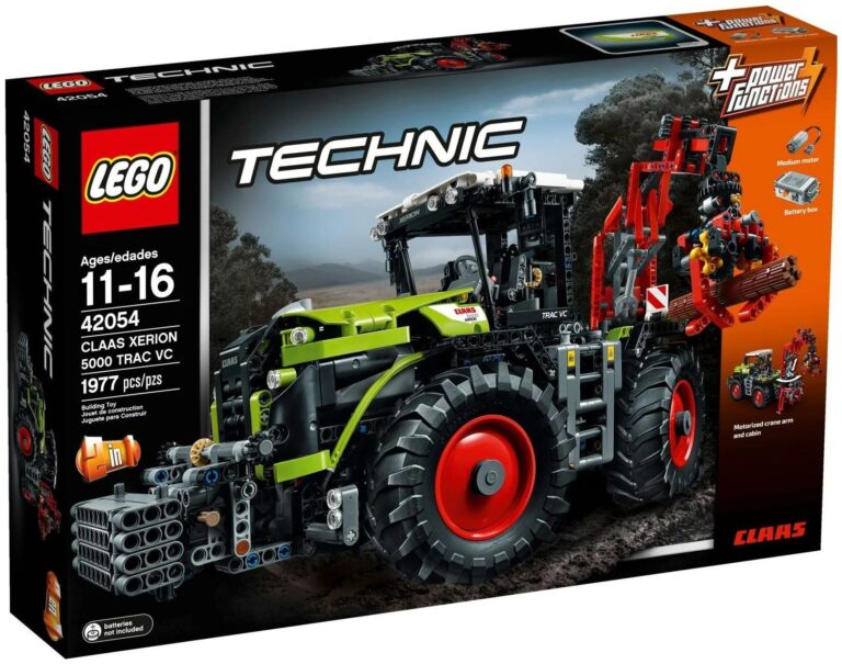 Конструктор Technic 42054 Трактор Claas Xerion 5000 TRAC VC Technic, 1977 деталей