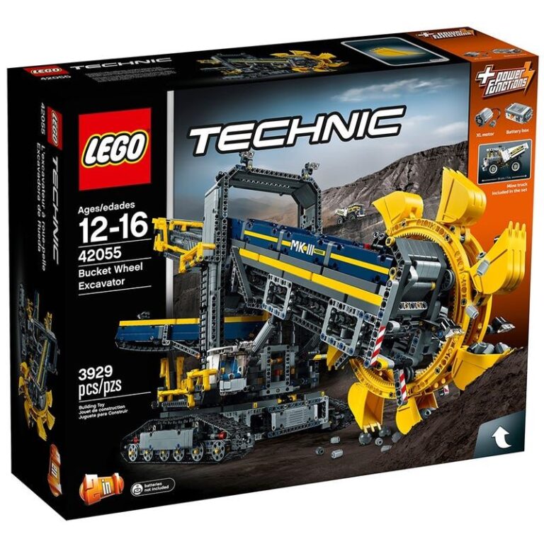 Конструктор Technic 42055 Роторный Экскаватор Bucket Wheel Excavator Technic, 3929 деталей
